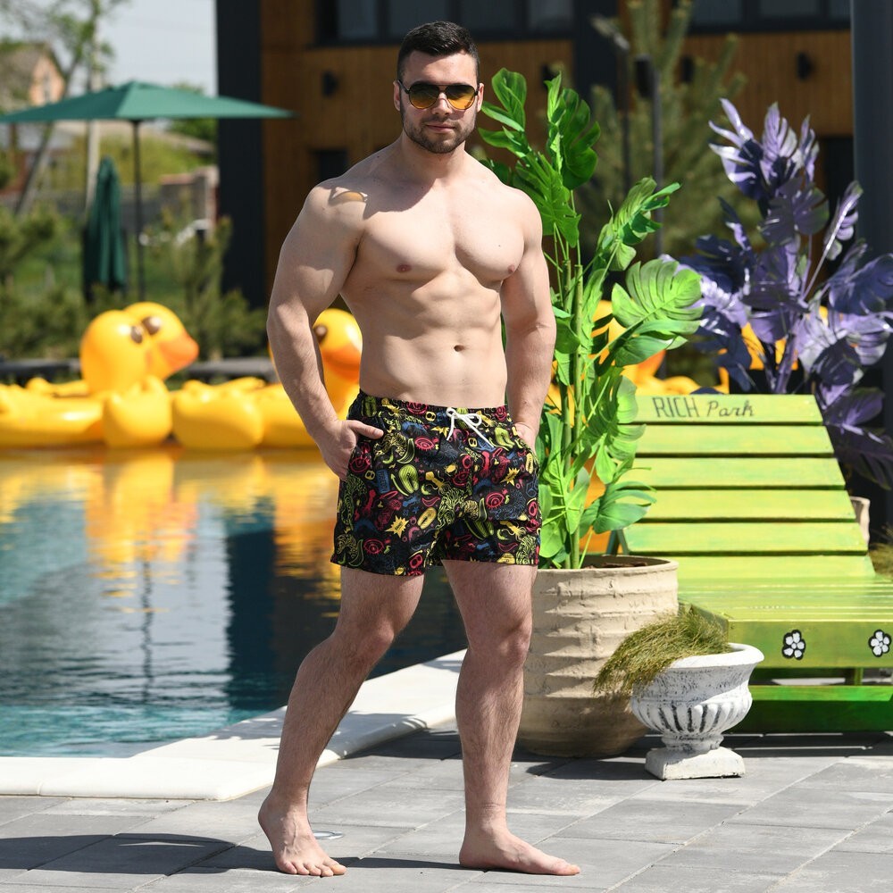 Плавательные шорты мужские Pobedov Pool day Tigr i oko