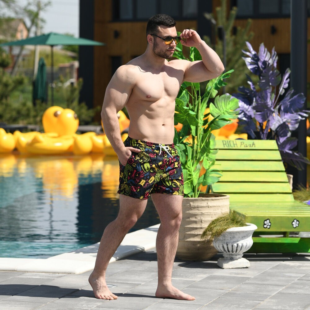 Плавательные шорты мужские Pobedov Pool day Tigr i oko