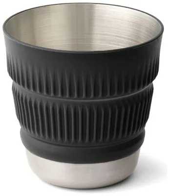 Чашка складна Sea to Summit Detour Stainless Steel Collapsible Mug, Beluga Black