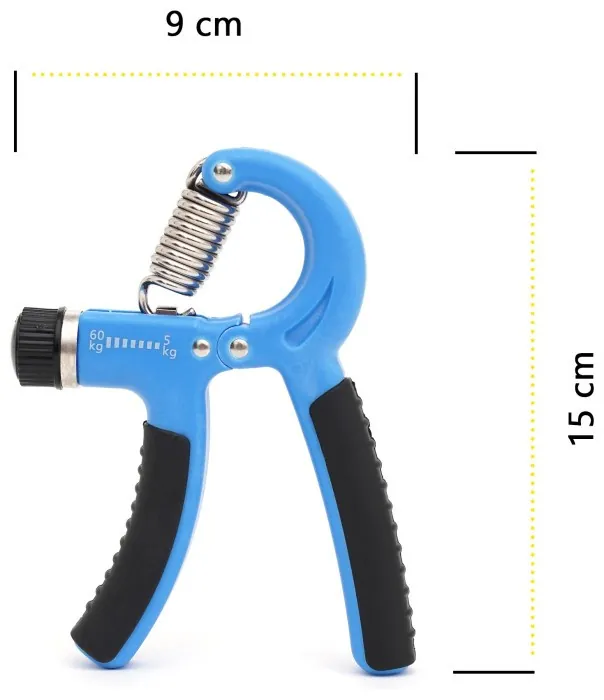 Еспандер кистьовий Cornix 5-60 кг з регульованим навантаженням XR-0141 Blue/Black