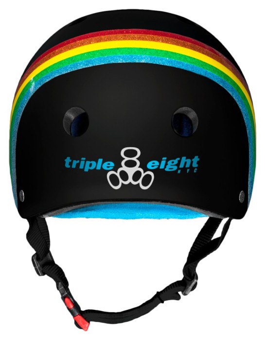 Шолом Triple8 Black Rainbow Sparkle