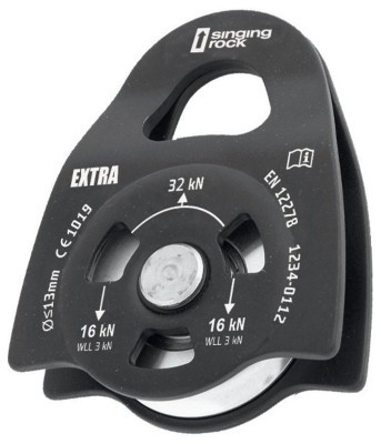 Блок ролик Singing Rock Pulley Extra Roll Black