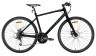 Велосипед 28" Leon HD-80 DD 2022 (черно-белый с красным)