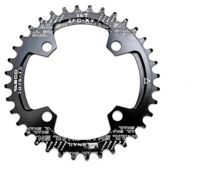 Звезда-неспадайка к шатуну NW AL 30T круг BCD 96 SNAIL (черн.)