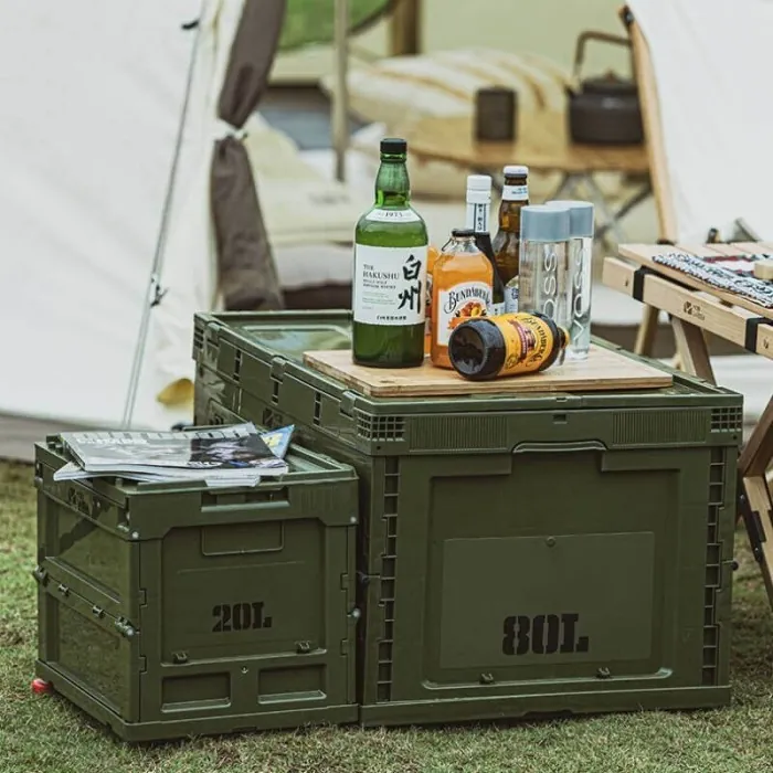 Контейнер складаний Mobi Garden Storage box 80л NX21671009 green