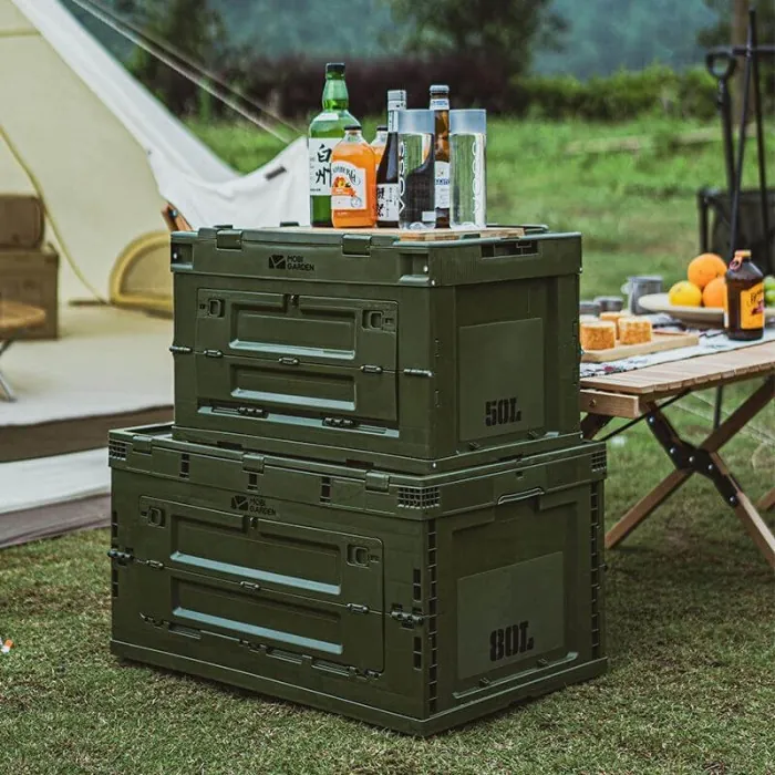 Контейнер складаний Mobi Garden Storage box 80л NX21671009 green