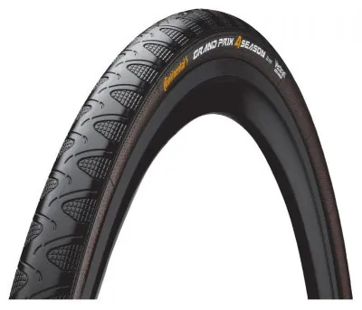 Покришка Continental Grand Prix 4 Season 28 " / 700 x 23C чорна, складна, skin BlackEdition