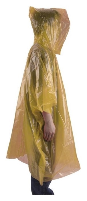 Пончо AceCamp Emergency Rain Poncho yellow, укр, укр