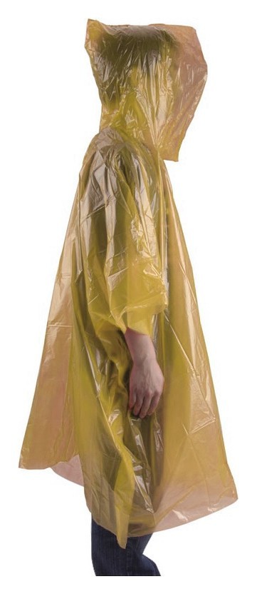 Пончо AceCamp Emergency Rain Poncho yellow, укр, укр