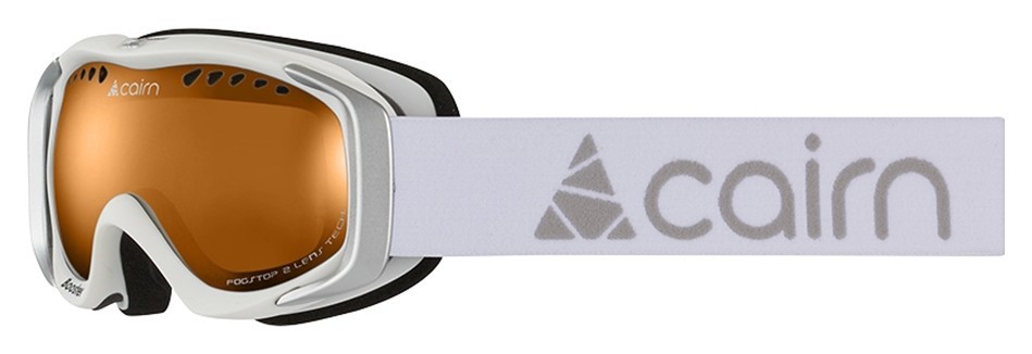 Маска Cairn Booster Photochromic Jr mat white-silver