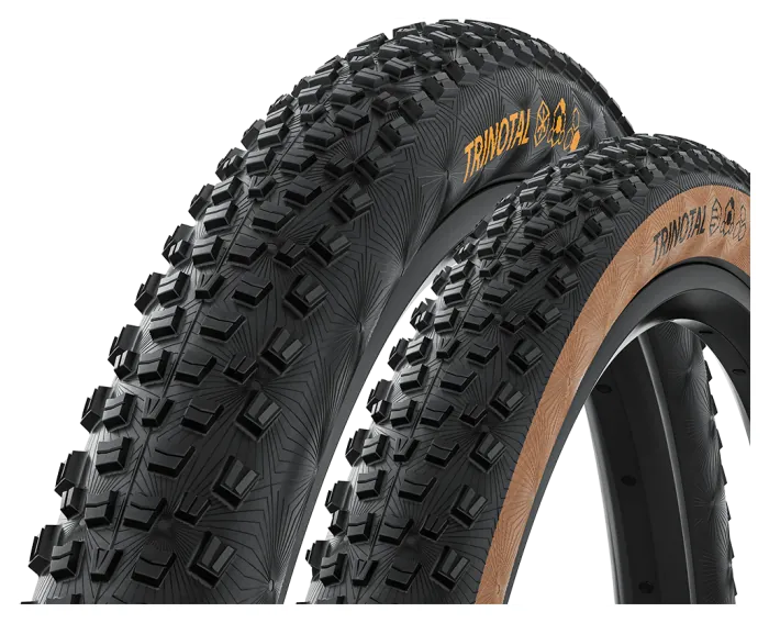 Покришка безкамерна Continental Trinotal Race Rapid 29" | 29 X 2.40 чорна складна skin
