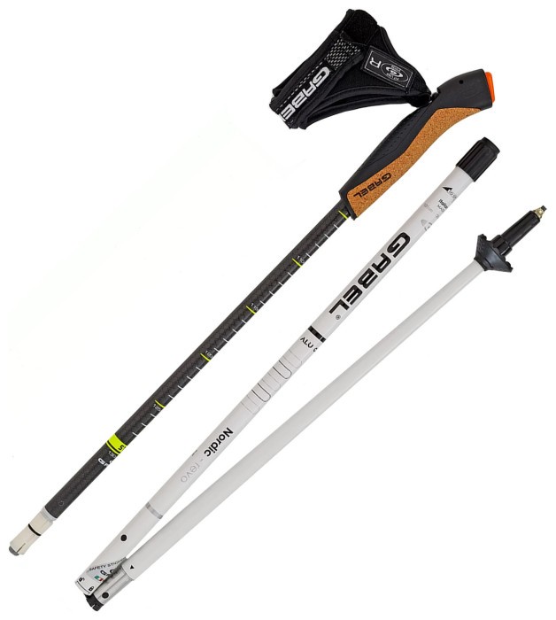 Палки для скандинавской ходьбы Gabel Nordic Revo Alu Carbon (7009351340000)