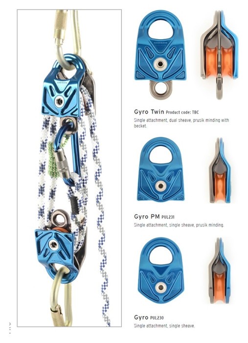 Блок DMM Gyro PM Pulley blue, укр, укр