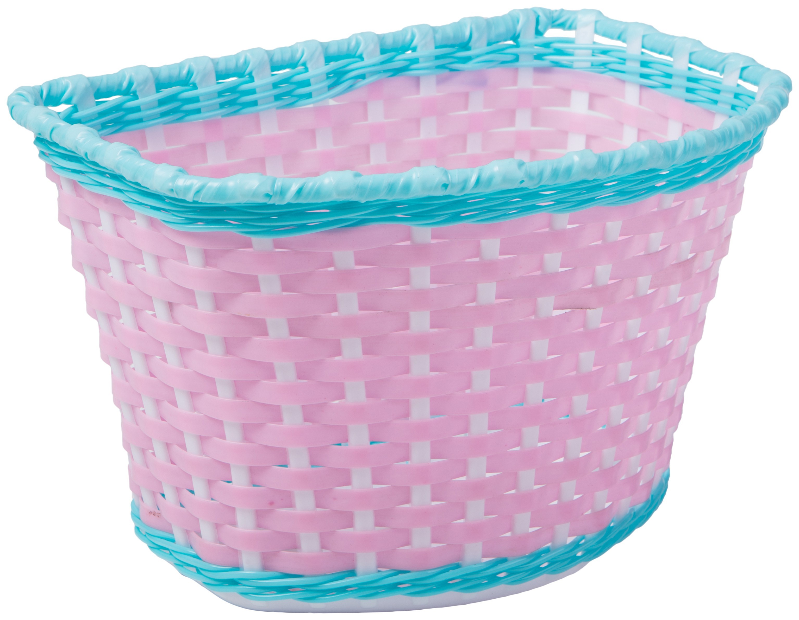 Корзина пластик. BRAVVOS FL-B521-01 для детских велосипедов (розовая)