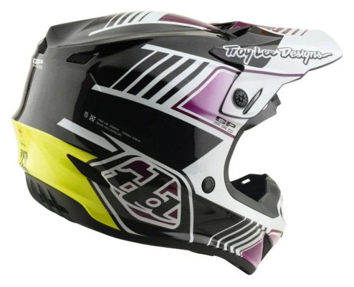 Мотошолом TLD GP PRO HELMET; SEGMENT [BLACK] M