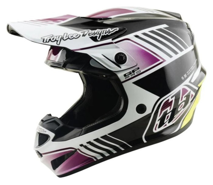 Мотошолом TLD GP PRO HELMET; SEGMENT [BLACK] M