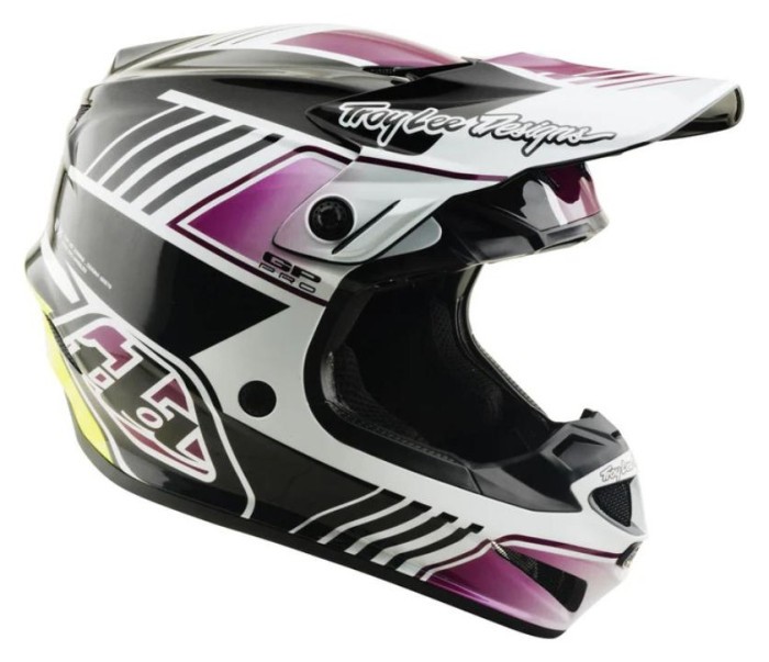 Мотошолом TLD GP PRO HELMET; SEGMENT [BLACK] M