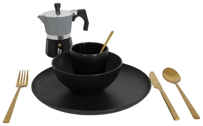 Кофеварка Bo-Camp Hillingdon 3-cups Grey/Black (2200515)