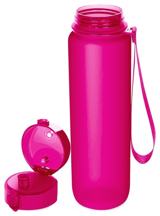Бутылка для воды EasyFit AquaFlow 800 мл (розовая)