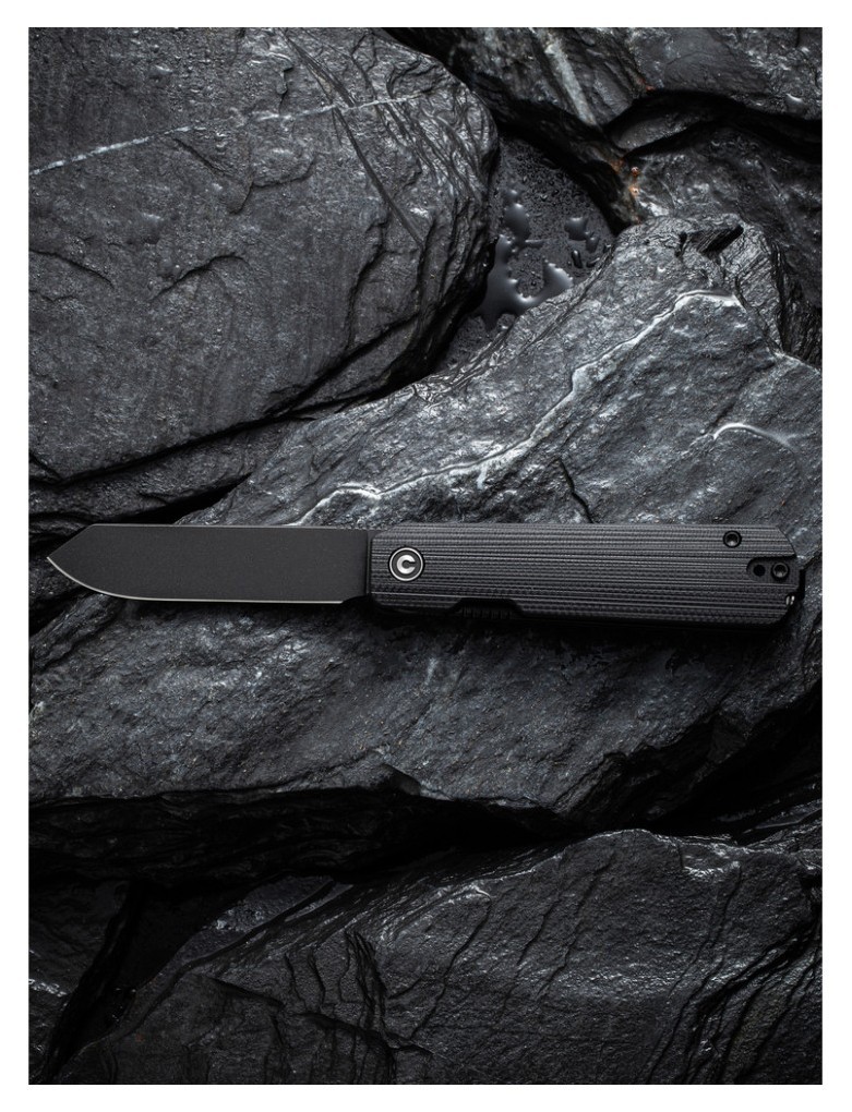 Ніж складаний Civivi Sendy Milled Black C21004B-2, укр, укр