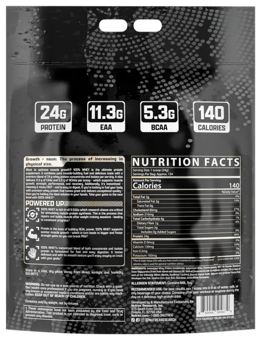 100% Whey - 4545g Vanilla