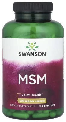 MSM 500mg - 250 caps