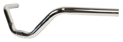 Кермо Сталь 25.4мм L 530 мм підйом - 120мм срiблястий