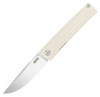 Нож складной SRM Gent 401LC-GT, белый.