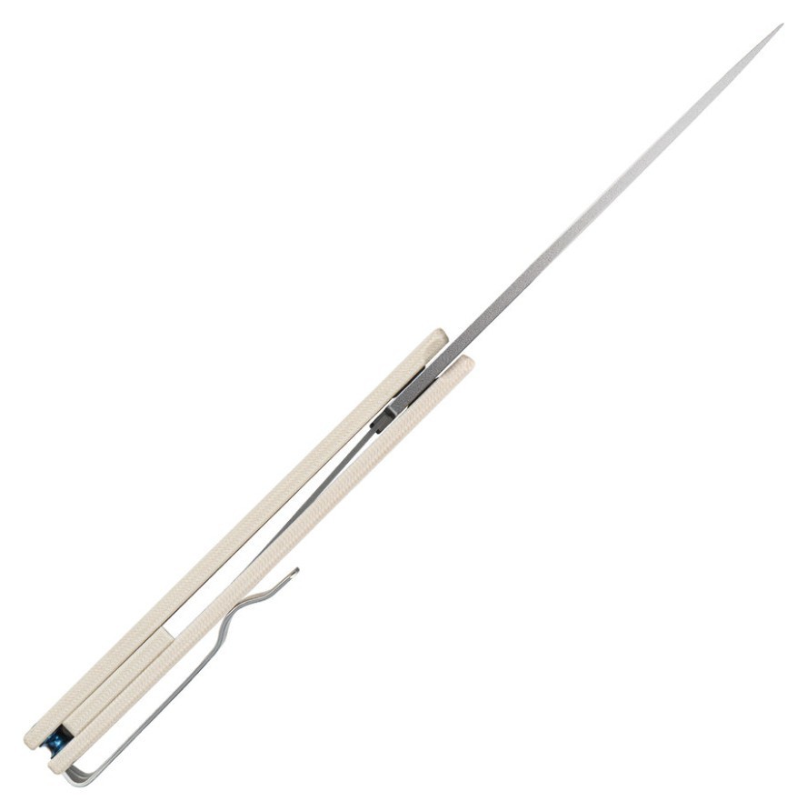 Нож складной SRM Gent 401LC-GT, белый.