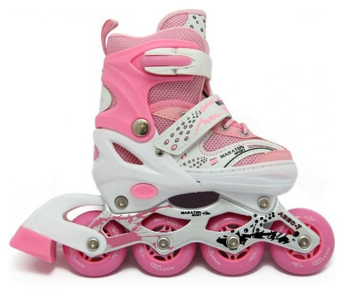 Ролики Maraton Oscar L(38-41) pink (pink), укр, укр