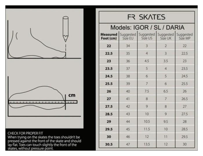 Ролики для слалому FR Skates Igor