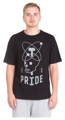 Футболка Pride ЧЕРЕП чорна, розмір S