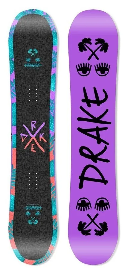 Сноуборд Drake VENICE 148 Violet/black (76261013) (148 см black, violet)