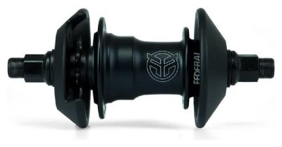 Втулка задняя Federal LHD Motion с хабгардами - матовая черная 9 зубов на гайках