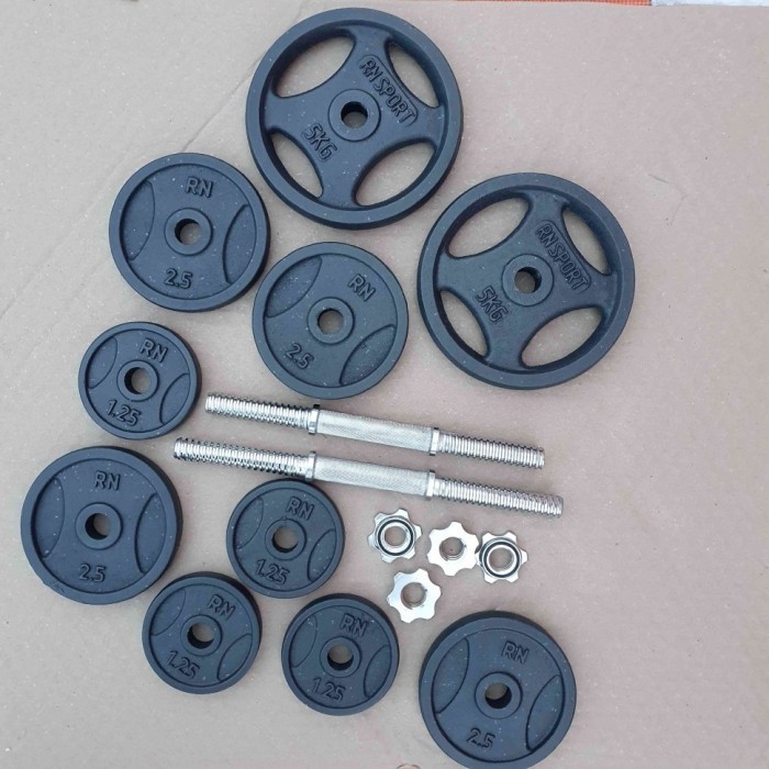 Металлический блинчик (диск) RN-Sport 1,25 кг под гриф Ø25мм для гантели (штанги)