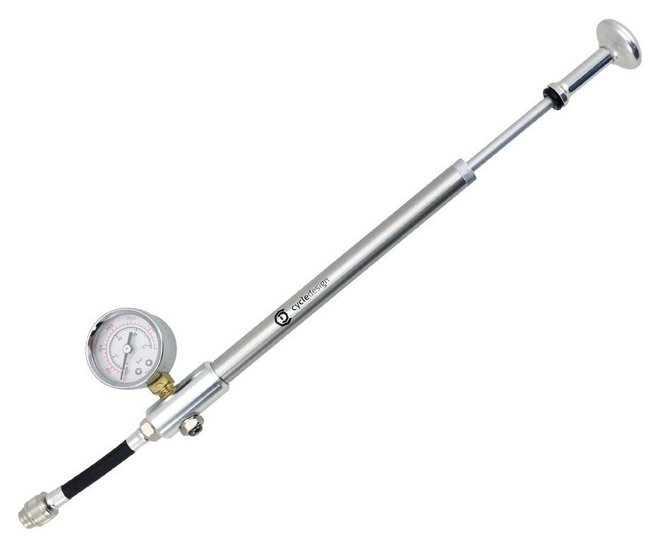 Насос для велосипедов Cycledesign SUSPEN V.1-HP Silver (PP1600)