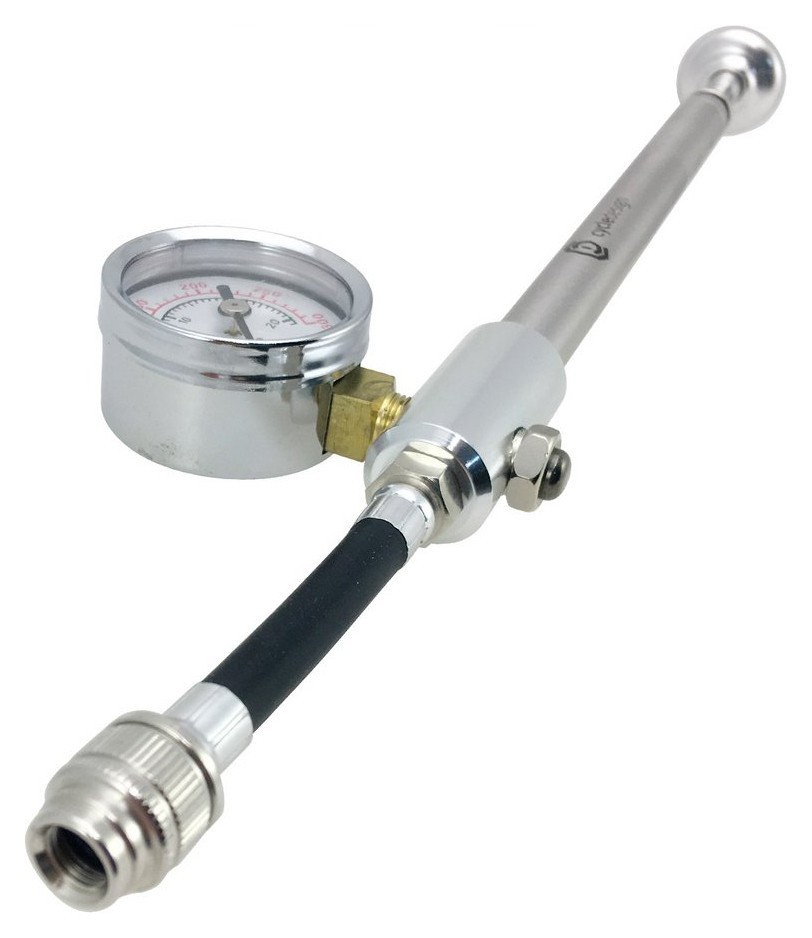 Насос для велосипедов Cycledesign SUSPEN V.1-HP Silver (PP1600)