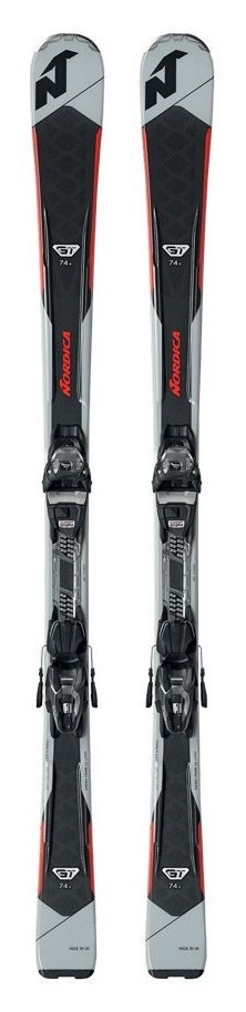 Лежи горные комплект Nordica GT 74 R+TP2 CMP 10 FDT 160см Grey/black (0A8336+0C8020SA)