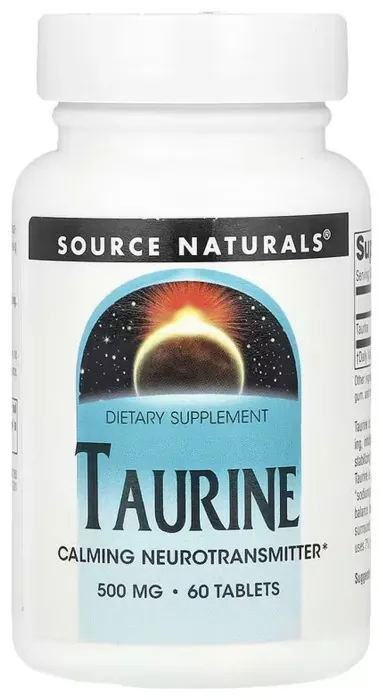 Taurine 500 mg - 60 tabs