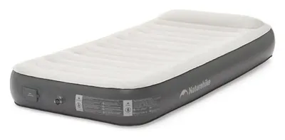 Самонадувний матрац, одномісний, із вбудованою помпою Naturehike CNK2450WS040, 250 мм, сірий