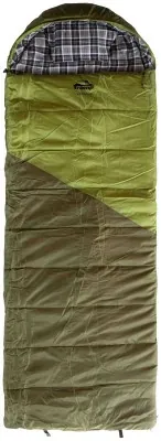 Спальный мешок Tramp Kingwood Regular карандаш левый dark-olive/grey 220/80 UTRS-053R