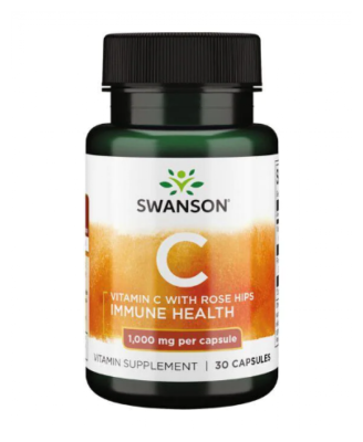 Vitamin C Rose Hips 1000mg - 30caps