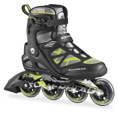 Роликовые коньки для взрослых Rollerblade MACROBLADE 84 M 41 (8.5US) 265мм Black/green (07501400 T83)