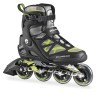Роликові коньки для дорослих Rollerblade MACROBLADE 84 M 41 (8.5US) 265мм Black/green (07501400 T83), укр