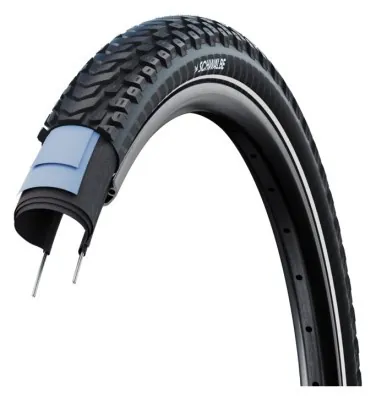 Покришка 27.5x2.4 (62-584) Schwalbe MARATHON MONDIAL, RaceGuard, B/B-SK+RT HS630 ADDIX 67EPI 40B Double Defense