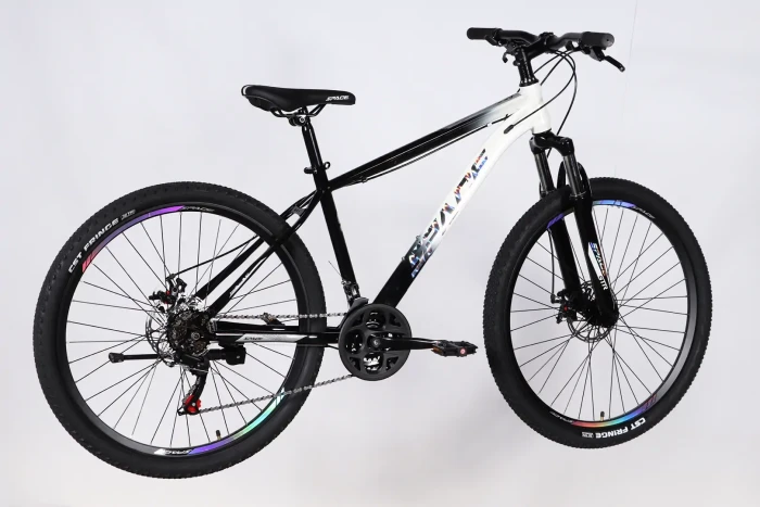 Велосипед уцінений ST 29" SPACE MARS DD FR рама-18" чорний з білим 2026, укр, укр