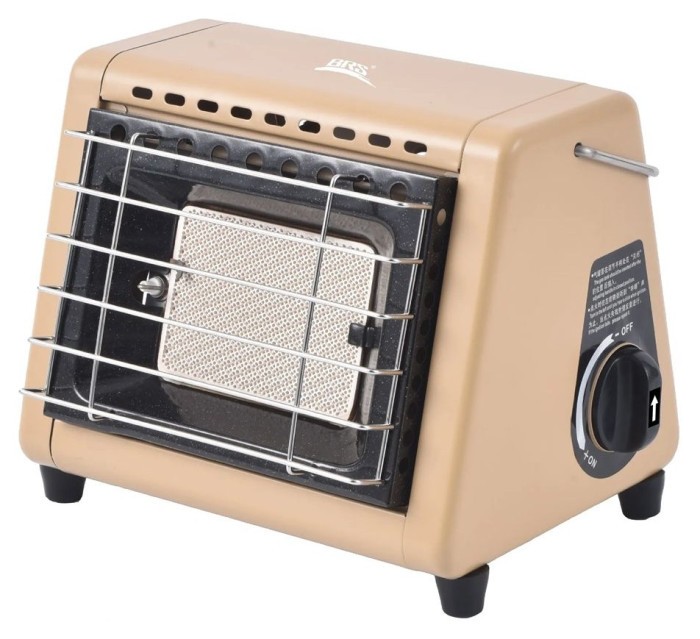 Газовий пальник-обігрівач BRS-H23, коричневий, укр, укр