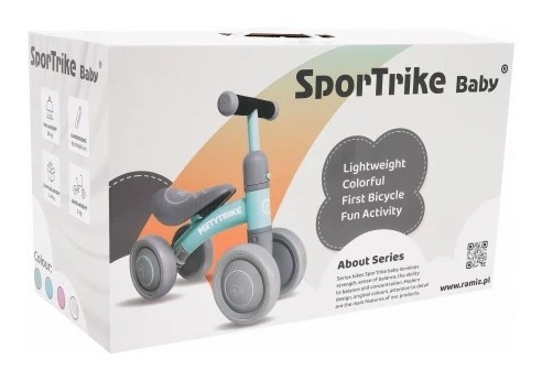 Дитячий біговел PettyTrike Блакитний