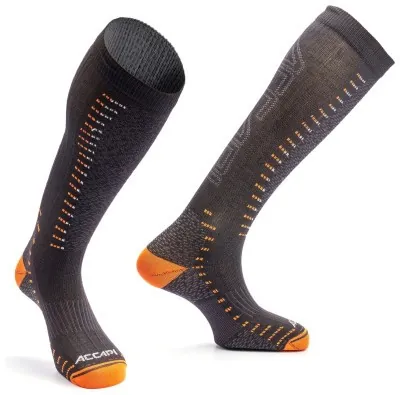 Термошкарпетки Accapi Ski Ergoracing, Black/Orange, 42-44