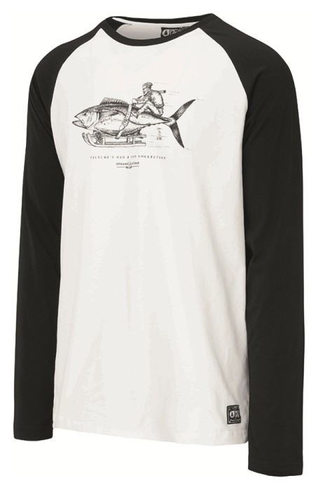 Реглан Picture Organic Moment LS T white, укр, укр